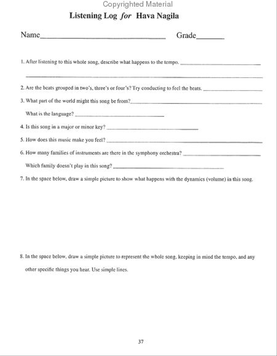 Sing With the Symphony, Volume 2 Unison Choir scores gallery preview page 19