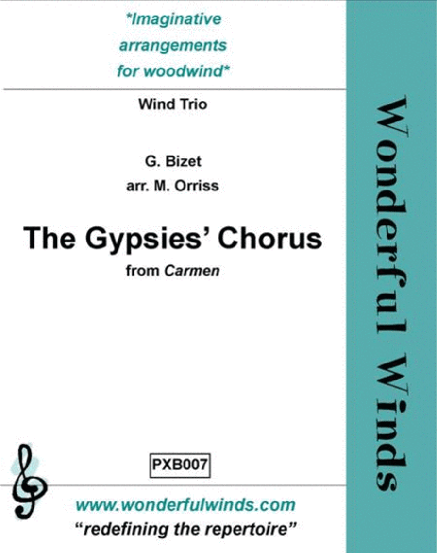 The Gypsies' Chorus The Gypsies' Chorus Choir scores gallery preview page 1