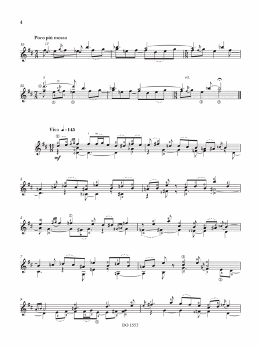 Thracian Tale Classical Guitar scores gallery preview page 4