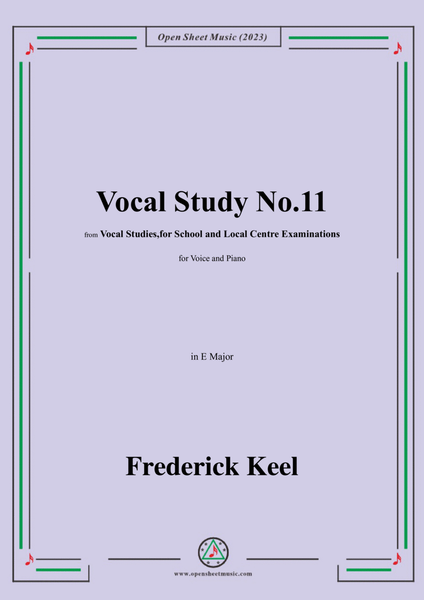 Keel-Vocal Study No.11,in E Major image number null