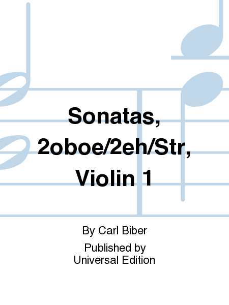 Sonata No. 1 for 2 Oboes, Sonata No. 2 for 2 English Horns