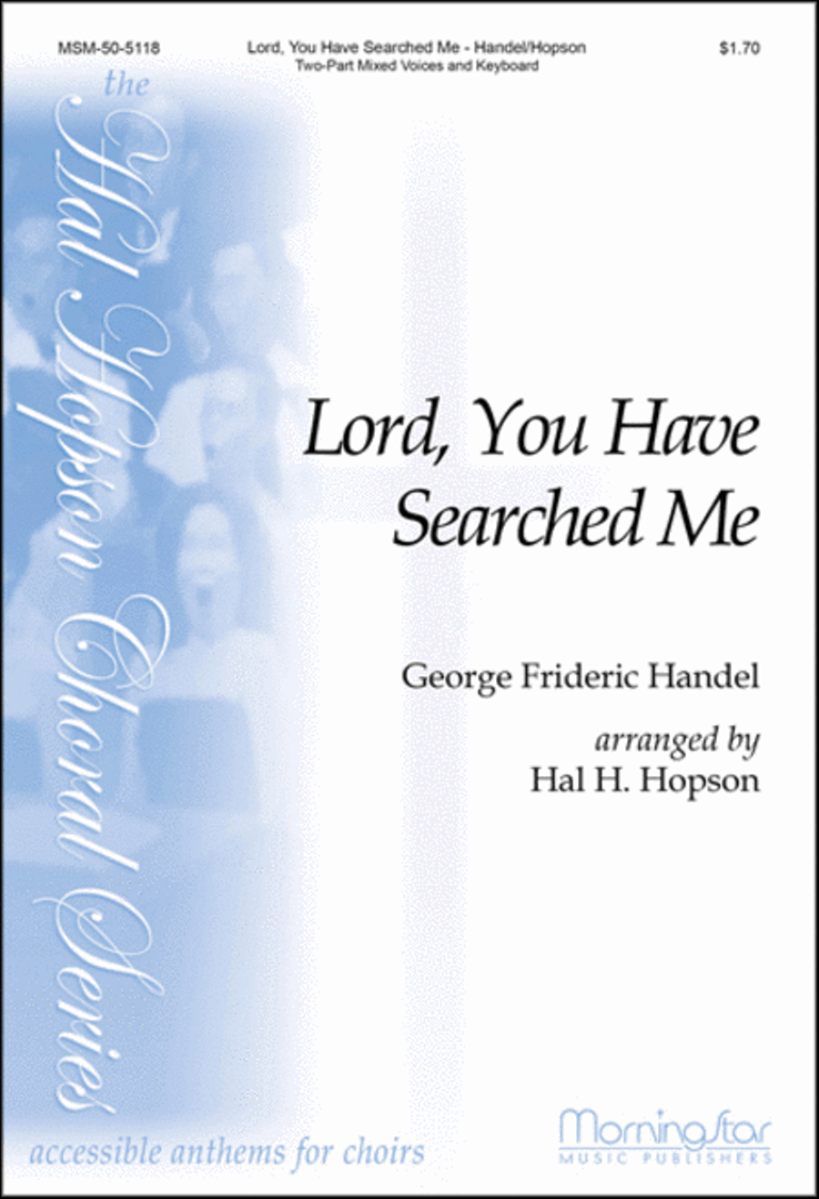 Lord, You Have Searched Me 2-Part scores gallery preview page 1