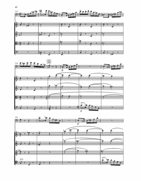 Cello Concerto in A Minor, Op. 129, Arranged for Cello and String Quartet