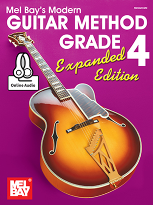 Book cover for Modern Guitar Method Grade 4, Expanded Edition