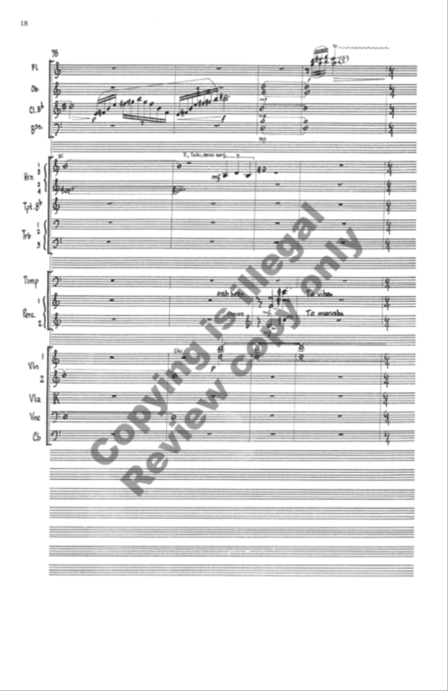 Deep Summer Music Full Orchestra scores gallery preview page 32