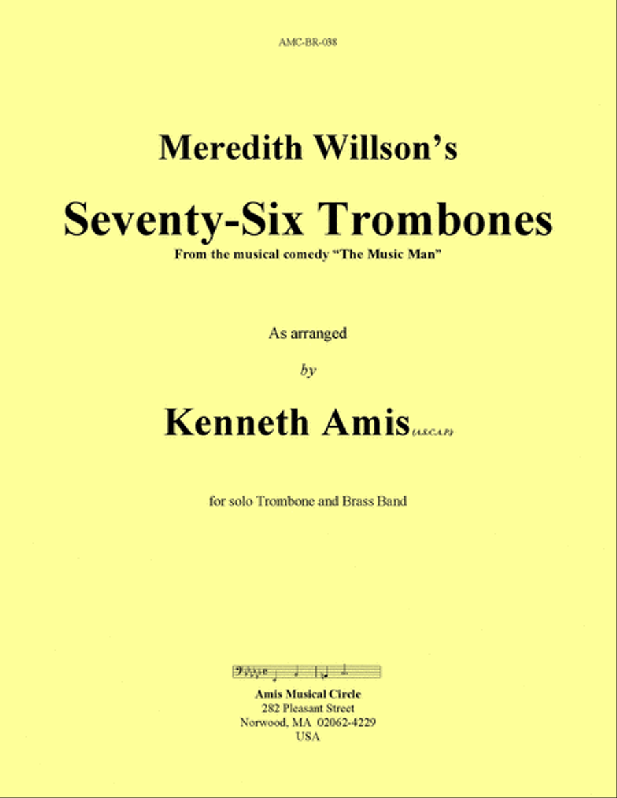 Seventy-Six Trombones (trombone and brass band)