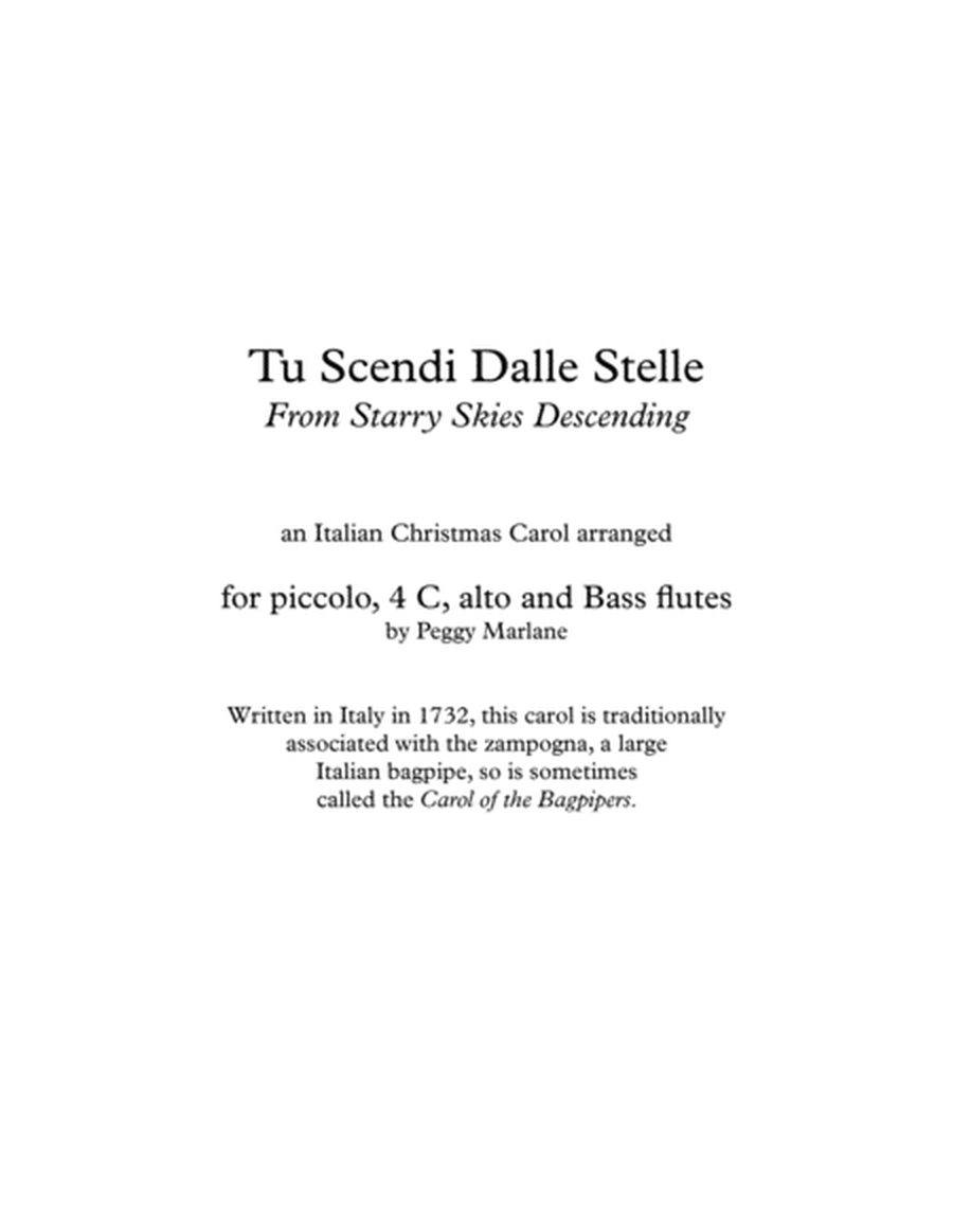Tu Scendi Dalle Stelle (From Starry Skies Descending) image number null
