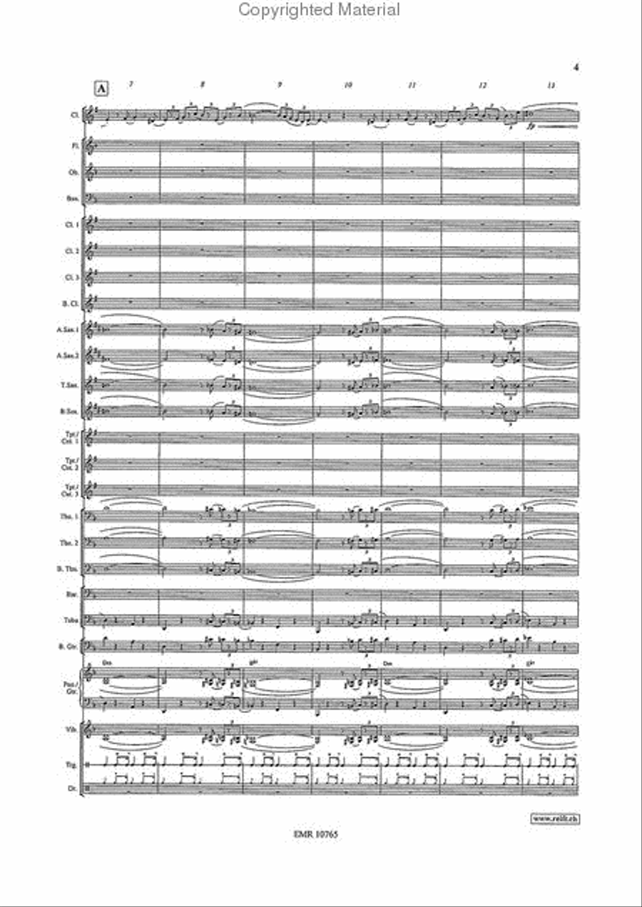 Pink Panther Pink Panther Concert Band scores gallery preview page 5