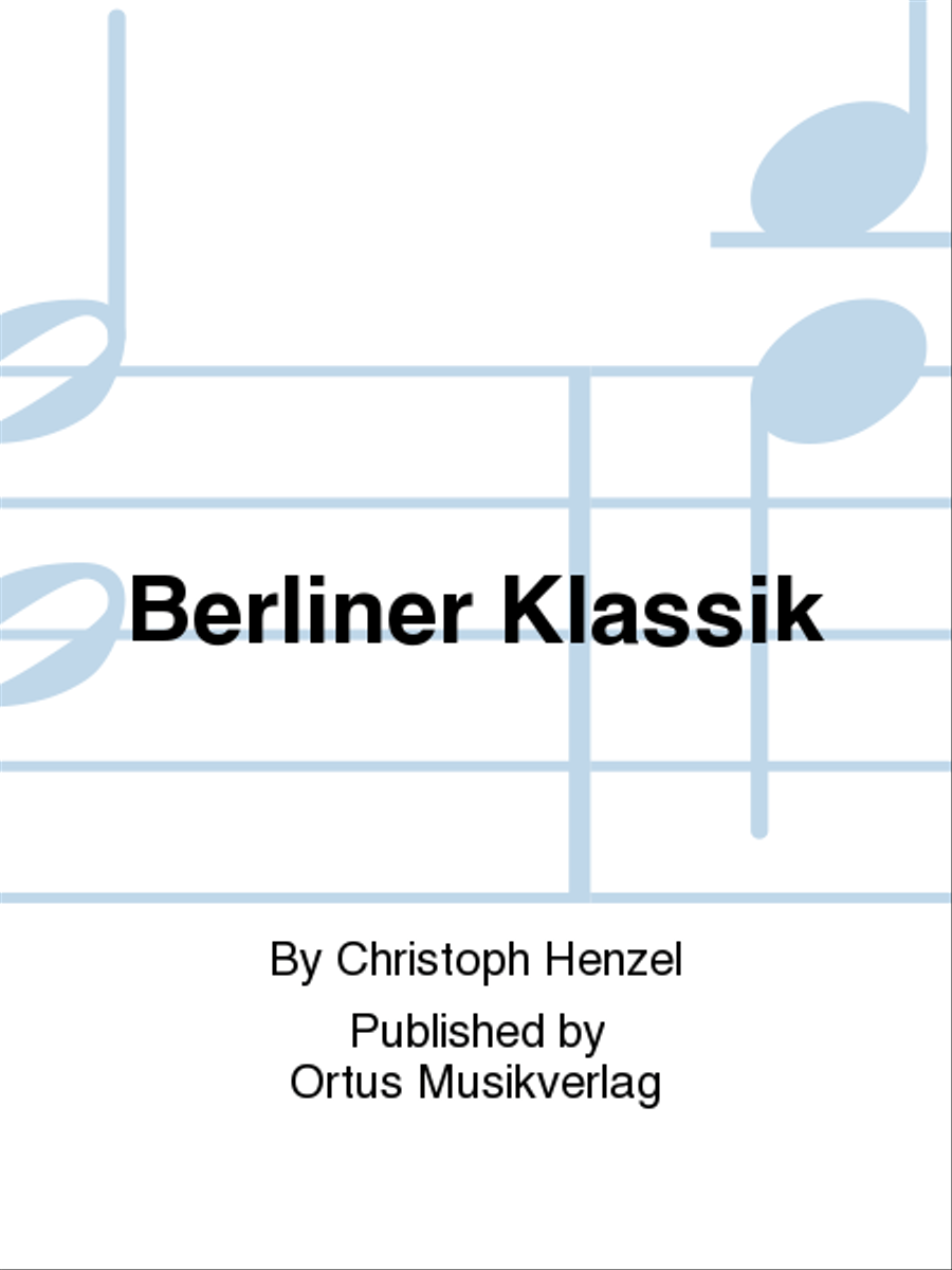 Berliner Klassik Collection / Songbook scores gallery preview page 1
