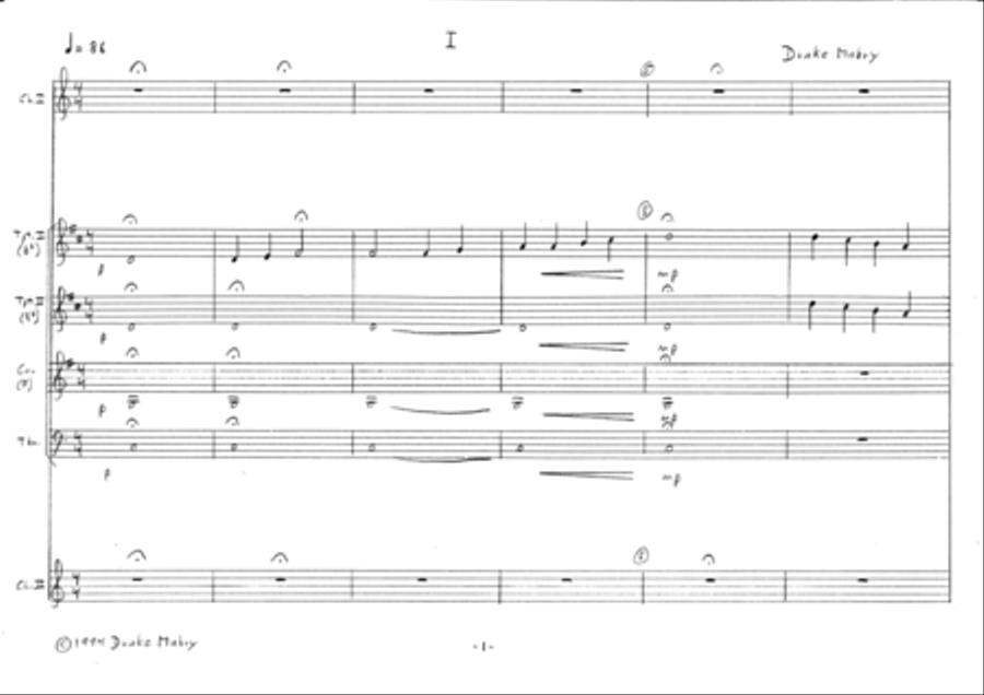 Nous Sommes La 4-Part scores gallery preview page 4