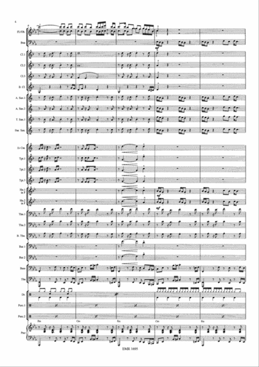 Alexandrie, Alexandra Alexandrie, Alexandra Concert Band scores gallery preview page 5