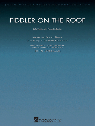 Book cover for Fiddler on the Roof