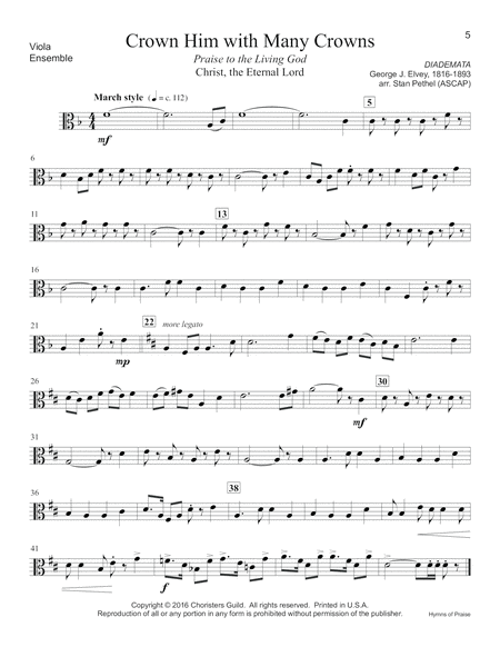 Hymns of Praise - Viola