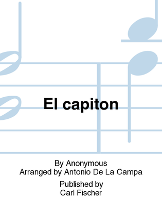 Book cover for El capotín