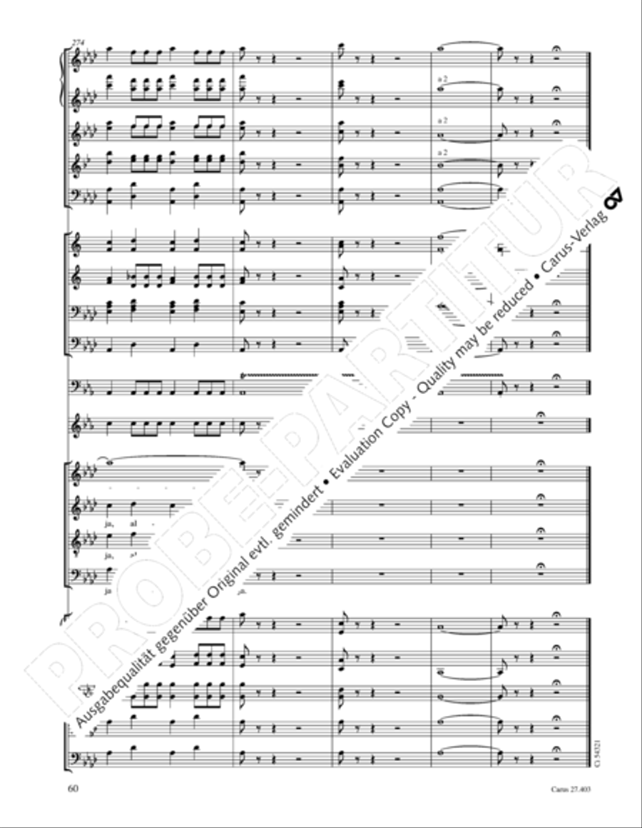Mottetto per San Paolino Mottetto per San Paolino 4-Part scores gallery preview page 61