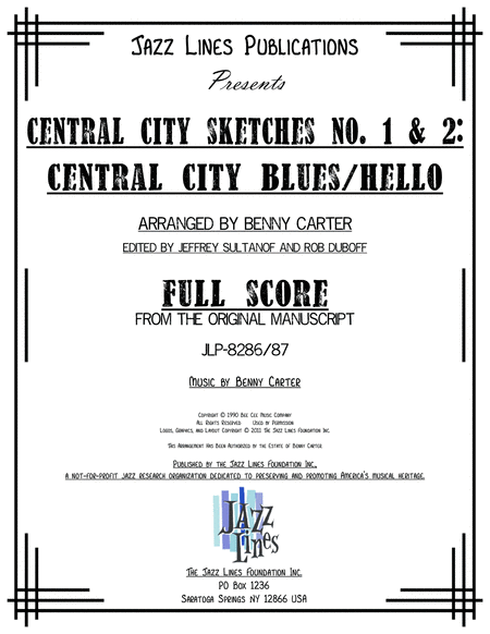 Central City Blues/Hello [Central City Sketches #1 & 2] image number null