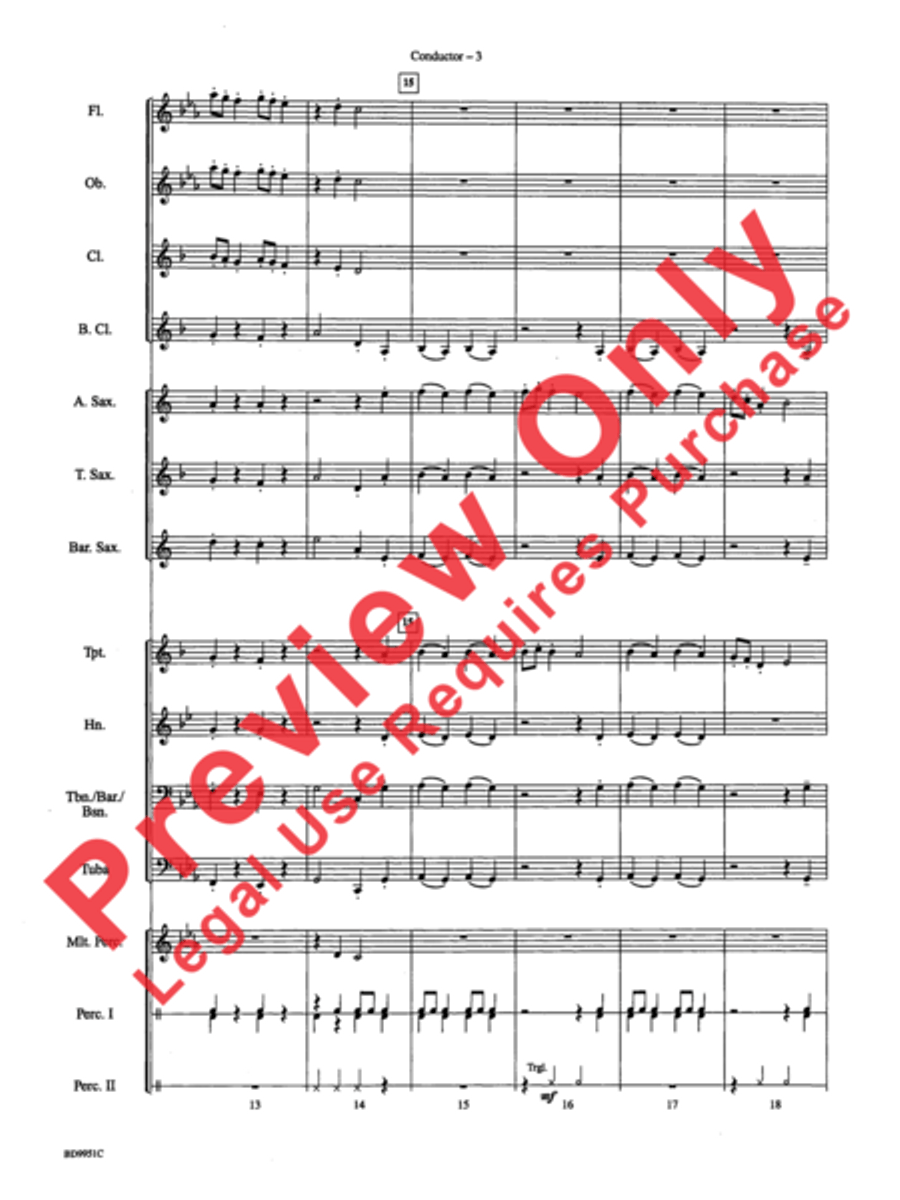 Creepy Crawlies Creepy Crawlies Concert Band scores gallery preview page 5