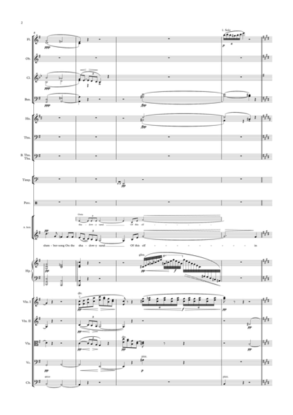 Sea Pictures, Op. 37 Score and Parts (A4 Size) (Traditional keys for mezzo-soprano / contralto)