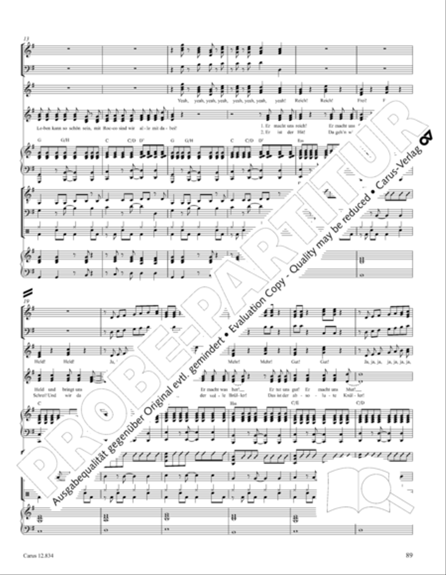 Schockorange Choir scores gallery preview page 90