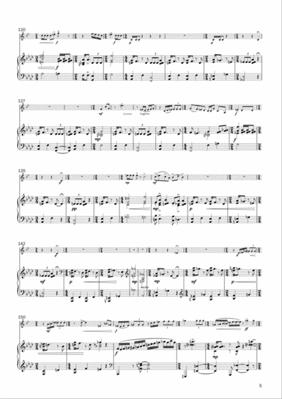 Dreams Come True As Long As the Alarm Goes Off Woodwind Duet scores gallery preview page 6