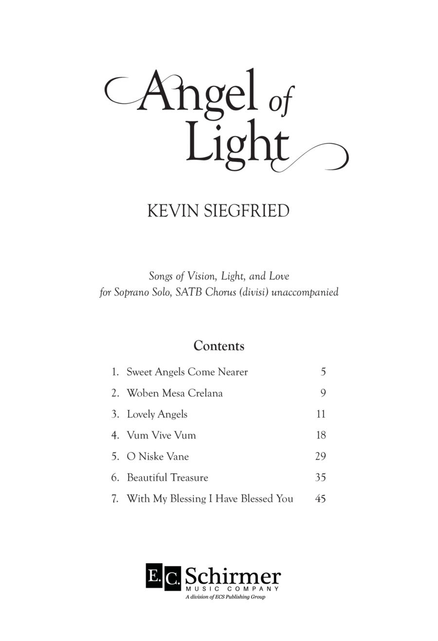 Angel of Light Divisi scores gallery preview page 1