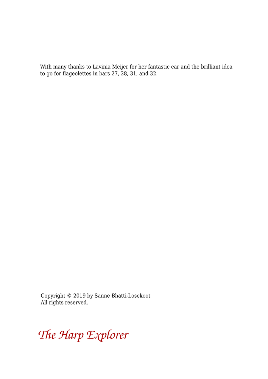 Prelude in C sharp minor Harp scores gallery preview page 2