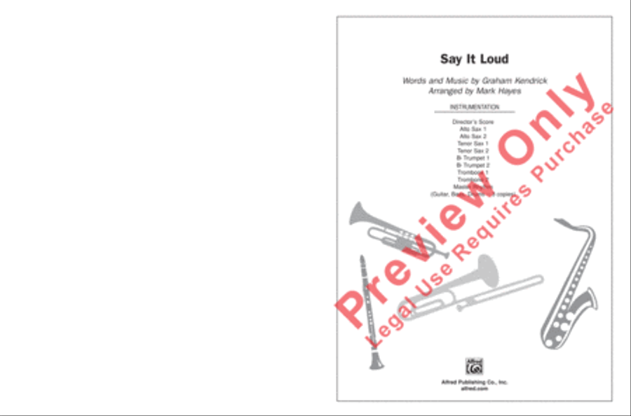 Say It Loud Choir scores gallery preview page 2