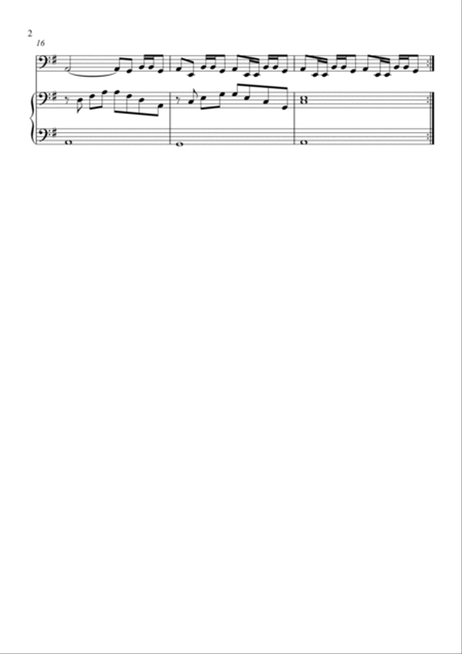Bad Bunny Bad Bunny Piano scores gallery preview page 2