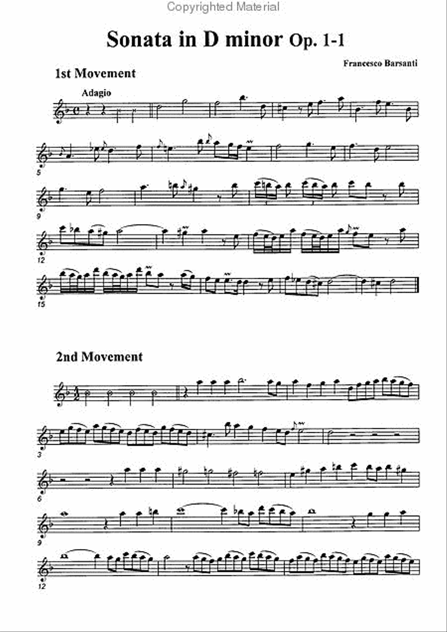 <br>Sheet music extract