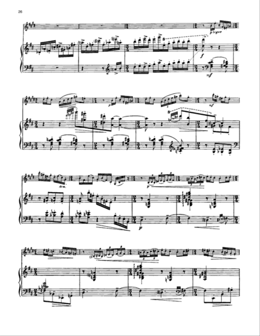 Concertstuck Clarinet Solo scores gallery preview page 6