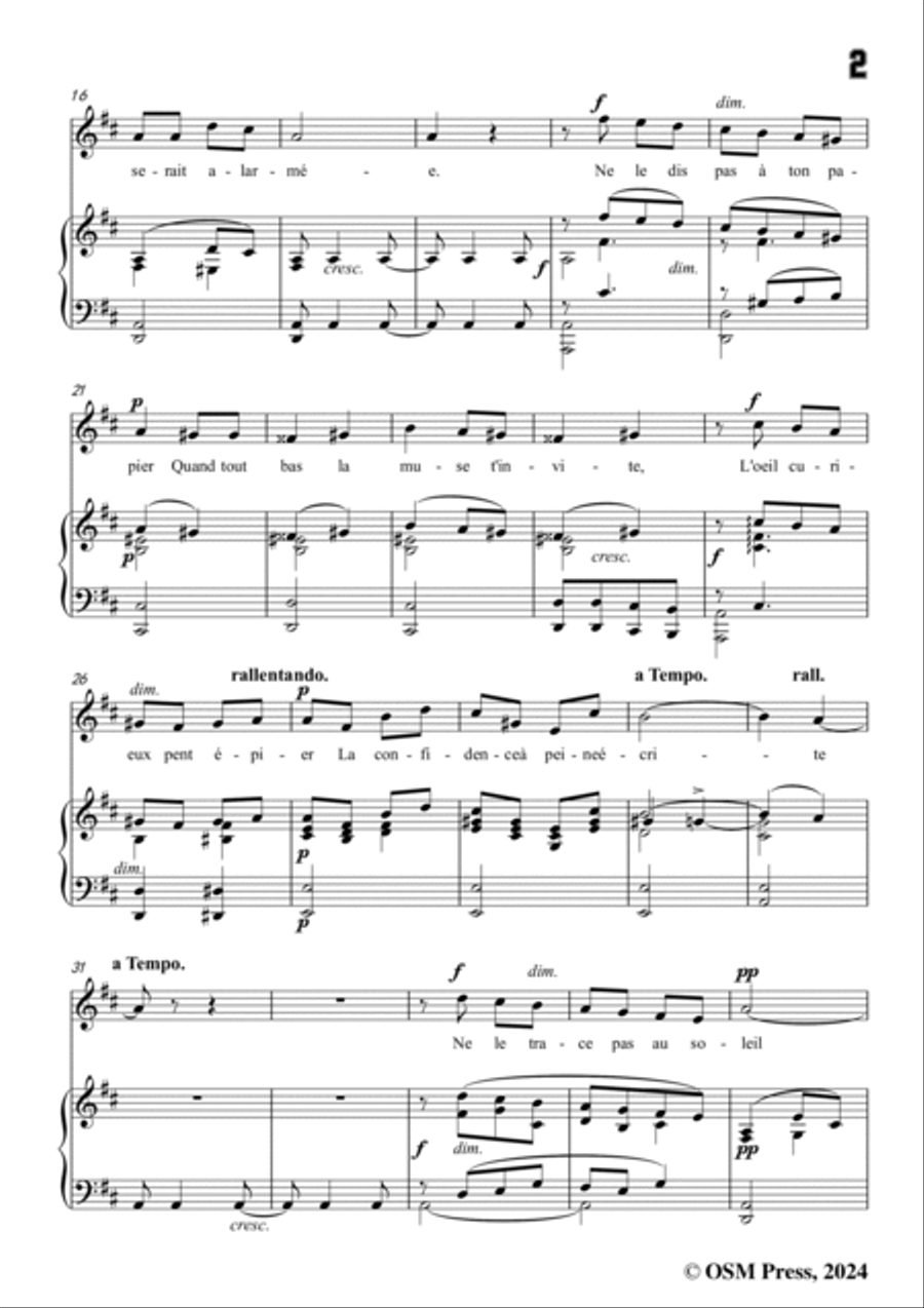 B. Godard-Discrétion,in D Major,Op.8 No.4 Voice scores gallery preview page 3