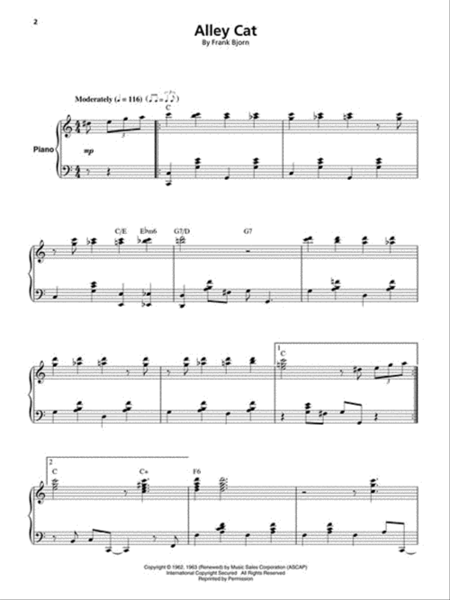 Keyboard Instrumentals Keyboard Instrumentals Piano scores gallery preview page 3