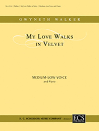 Book cover for Collected Wedding Songs: My Love Walks in Velvet