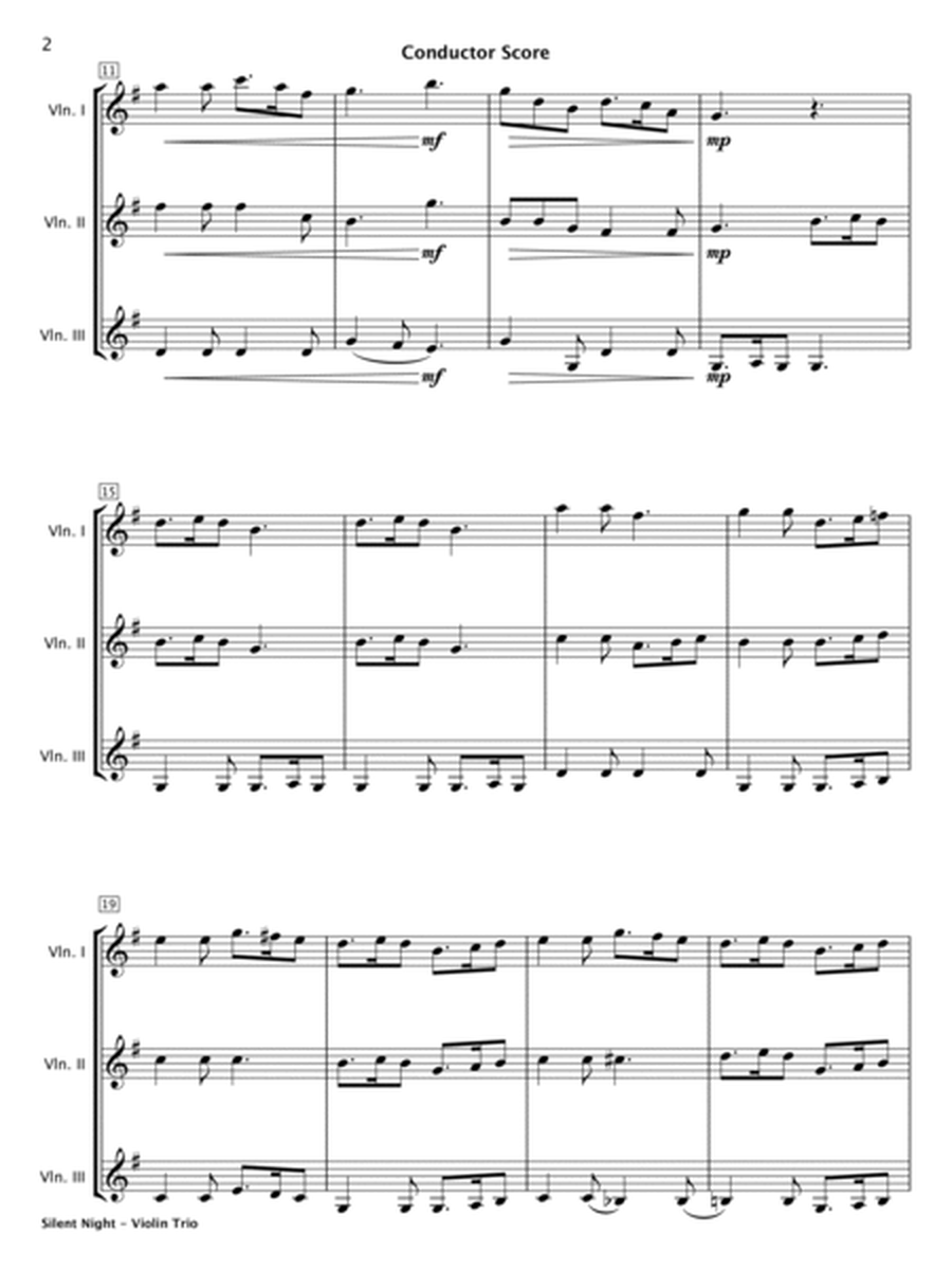 Christmas Violin Trios - Book 2 image number null