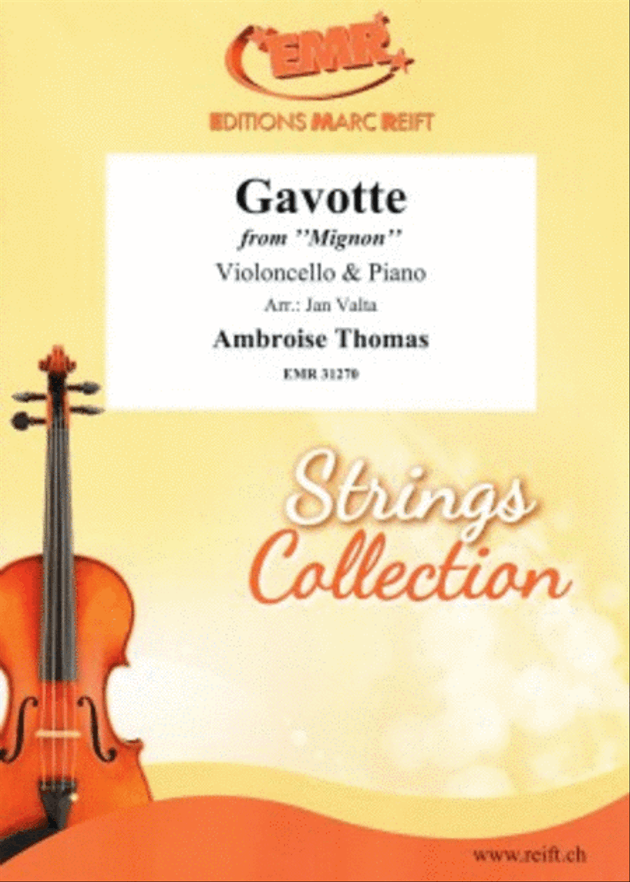 Gavotte Piano Accompaniment scores gallery preview page 1