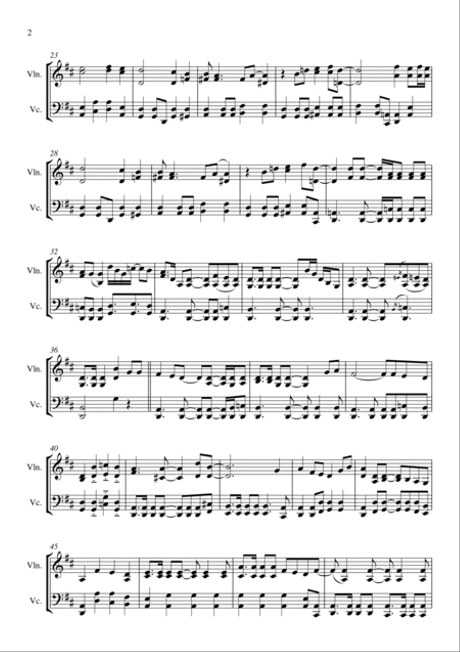 Bridge Over Troubled Water Score and Parts scores gallery preview page 3