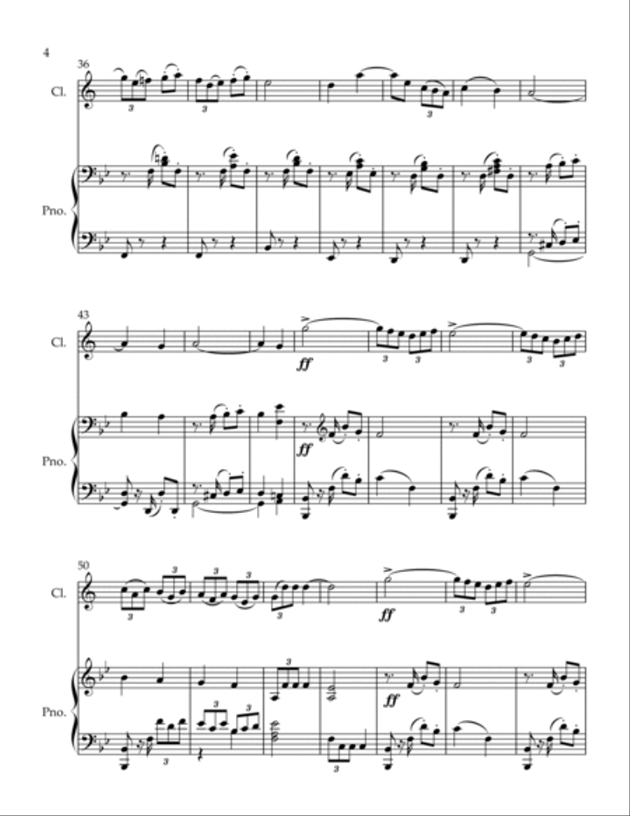 Escamilla Escamilla Clarinet Solo scores gallery preview page 4