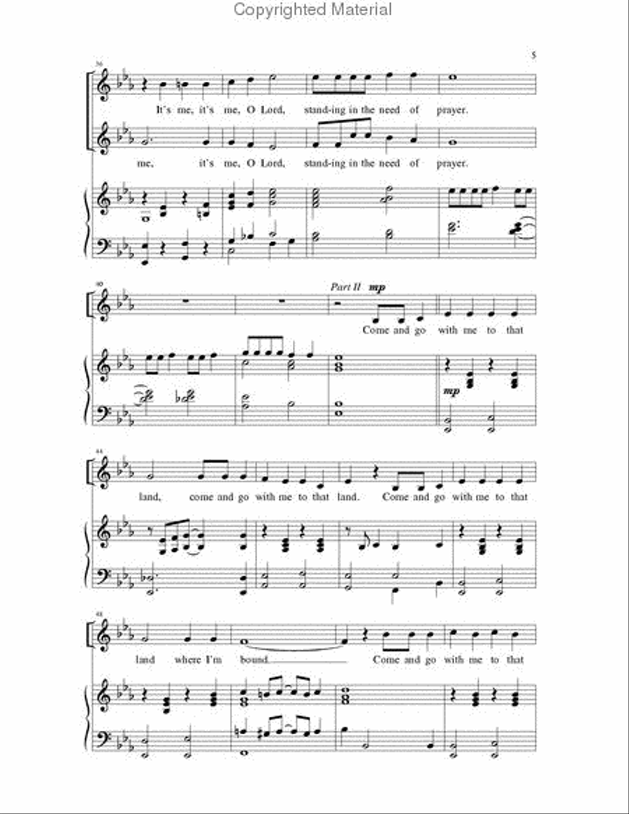 <br>Sheet music extract