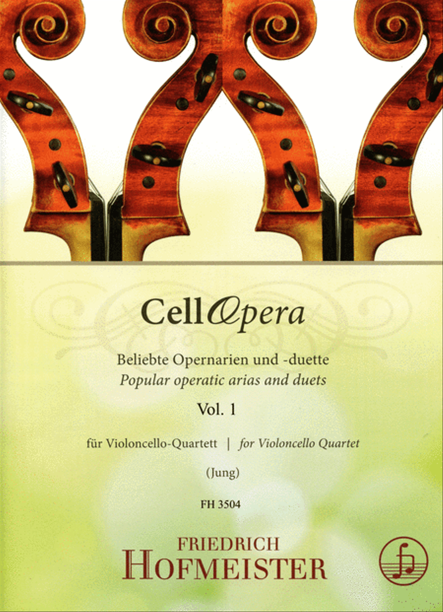 CellOpera, Vol. 1 Cello scores gallery preview page 1