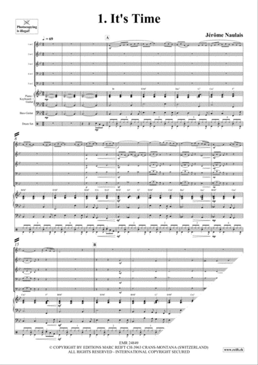 Play With Your Band Volume 3 Concert Band scores gallery preview page 4