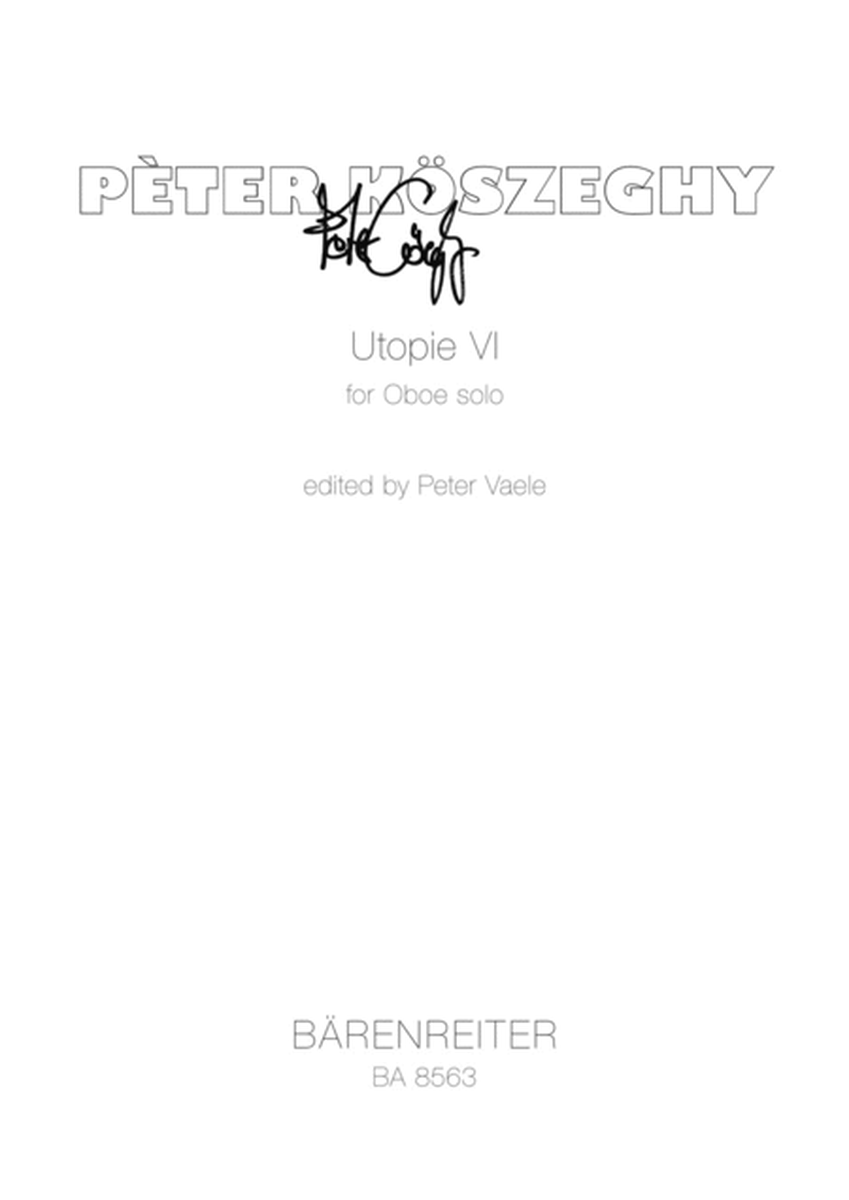Utopie VI for Oboe solo