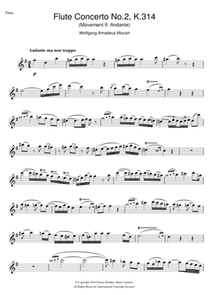 Flute Concerto No. 2, 2nd Movement