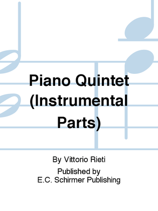 Piano Quintet (Instrumental Parts)