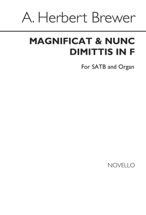 Book cover for Magnificat And Nunc Dimittis