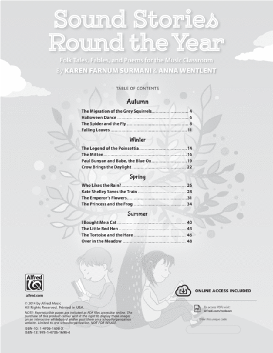 Sound Stories Round the Year Classroom Materials scores gallery preview page 2