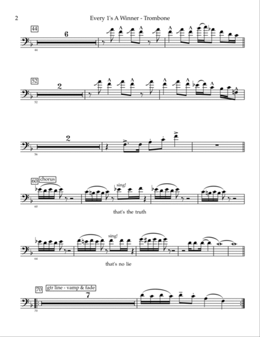 Every 1's A Winner Jazz Ensemble scores gallery preview page 6