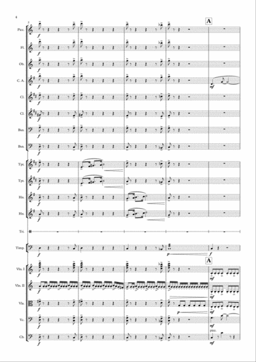 Reach for the sky Reach for the sky Chamber Orchestra scores gallery preview page 4