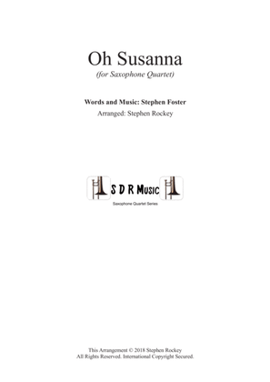 Oh Susanna (for Saxophone Quartet)