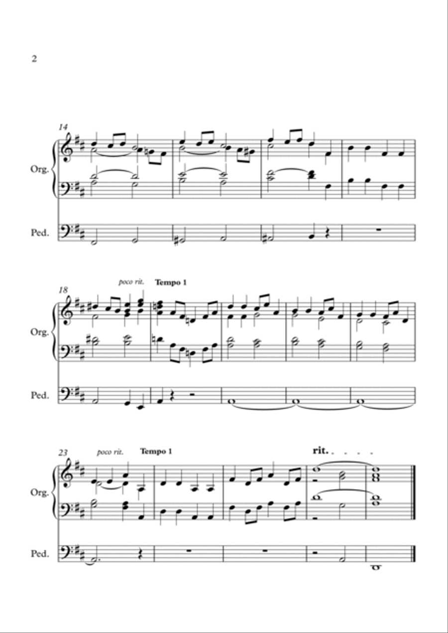 Høst i kirken Høst i kirken Organ Solo scores gallery preview page 4