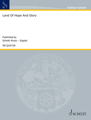 Book cover for Land Of Hope And Glory